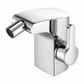 Single Lever Bidet Mixer in Brass Chrome Finish, Luxury - Gonzo