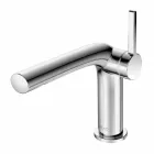 Modern Single-lever Bathroom Sink Mixer with Metal Drain - Pinto Viadurini