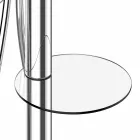 Modern Single-lever Bathtub Mixer with Metal Shower Head - Pinto Viadurini