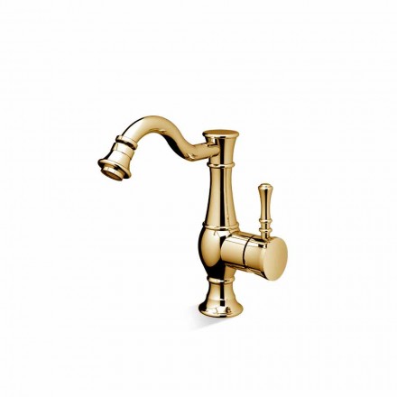 Bidet mixer with high swivel spout Made in Italy - Neno Viadurini