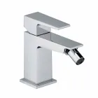Bidet Mixer with Chrome Finish Drain Made in Italy - Galla Viadurini