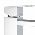 Bidet Mixer in Chrome Finish with Drain Made in Italy - Medida Viadurini