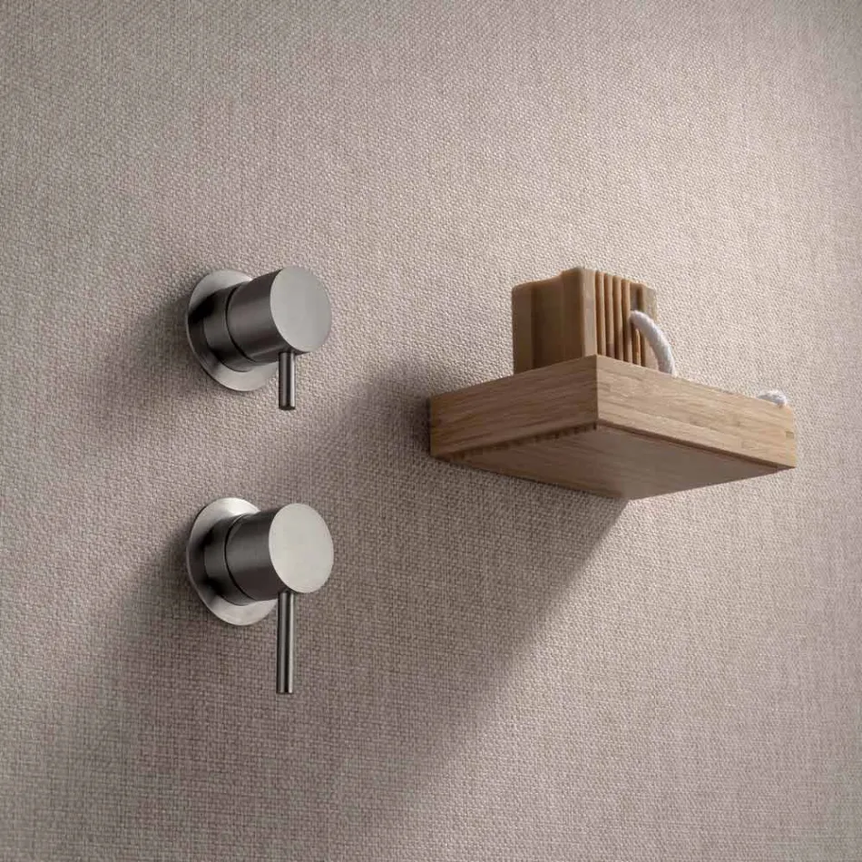 Shower Mixer with Separate Plates in AISI 316L Steel - Claws  Viadurini