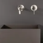 Built-in Sink Mixer Tap in Stainless Steel AISI 316L - Artigli Viadurini