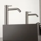 High Basin Mixer with Long Spout in AISI 316L Steel - Artigli Viadurini