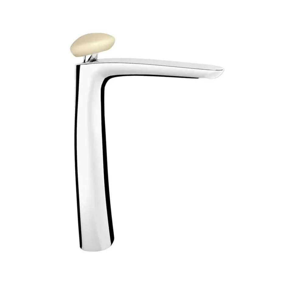 Made in Italy Design Brass Bathroom Sink Mixer - Besugo Viadurini
