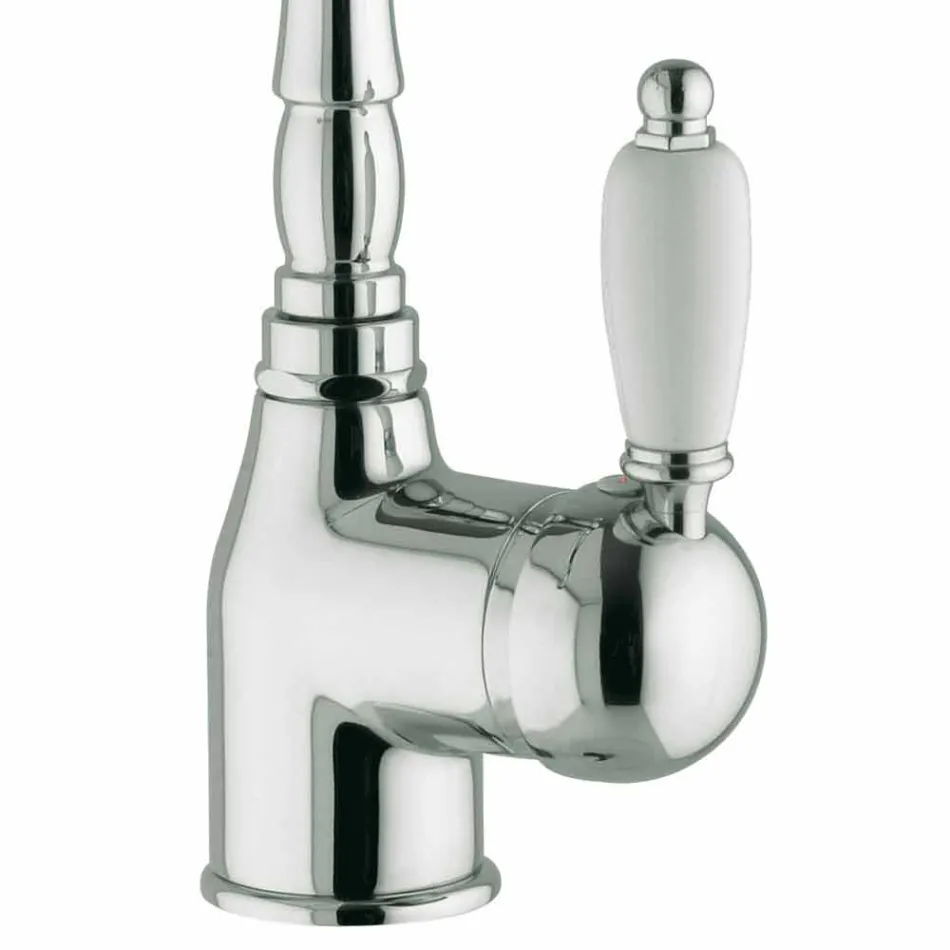 Classic Design Brass Mixer for Kitchen Basin Made in Italy - Carmel Viadurini