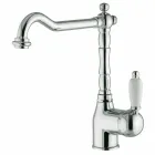 Classic Design Brass Mixer for Kitchen Basin Made in Italy - Carmel Viadurini