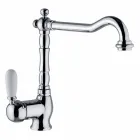 Classic Brass Kitchen Sink Mixer Made in Italy - Adonis Viadurini