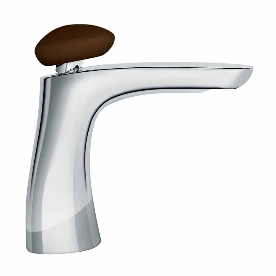 Modern Design Brass Basin Mixer Made in Italy - Besugo Viadurini