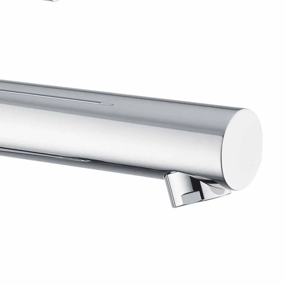 Brass Basin Mixer Chrome Finish Made in Italy - Ermia Viadurini