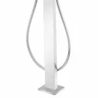 Modern Bathtub Mixer with Hand Shower and Flexible Hose - Etto Viadurini