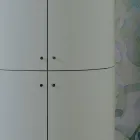 Bathroom Cabinet with Four Doors that Close 3 Shelves Made in Italy - Candy Viadurini