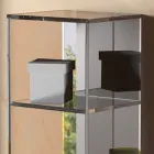 Container cabinet 3 modern design compartments, L180xH900 mm, Adelia Viadurini