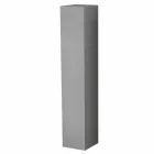 Column Bathroom Furniture 6 Shelves with Door in 4 Finishes - Antanta Viadurini