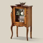 Classic Living Room Furniture with 1 Glass or Wood Door Made in Italy - London Viadurini