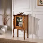Classic Living Room Furniture with 1 Glass or Wood Door Made in Italy - London Viadurini