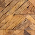 Black Metal Living Room Cabinet with 3 Wooden Drawers - Wreck Viadurini