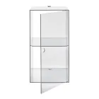 Plexiglass Wall-Mounted Bathroom Cabinet in 4 Colors Made in Italy - Ligea Viadurini