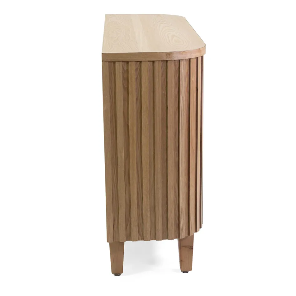 Wooden Bookcase Mobile of Different Sizes - Octopus Viadurini