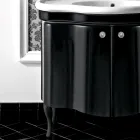 Modern Cabinet with Two Glossy Lacquered Doors Made in Italy - Candy Viadurini