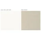 TV Cabinet with 2 Doors in Canaletto and White Finish Made in Italy - Kari Viadurini