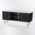 TV Stand with Marble Top and Mango Wood Frame - Fisherman