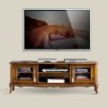 Living Room TV Cabinet in Bassano Walnut Wood Made in Italy - Richard