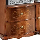 Classic Style Walnut Tv Stand Made in Italy - Elegant Viadurini