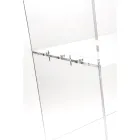Transparent Plexiglass Showcase Italian Design 4 Shelves - Raganella Viadurini