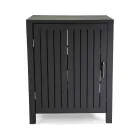 Outdoor Cabinet in Aluminum with 1 Door in Different Finishes - Hotel Viadurini