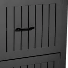 Outdoor Cabinet in Aluminum with 2 Drawers in Different Finishes - Hotel Viadurini