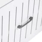 Outdoor Cabinet in Aluminum with 2 Drawers in Different Finishes - Hotel Viadurini