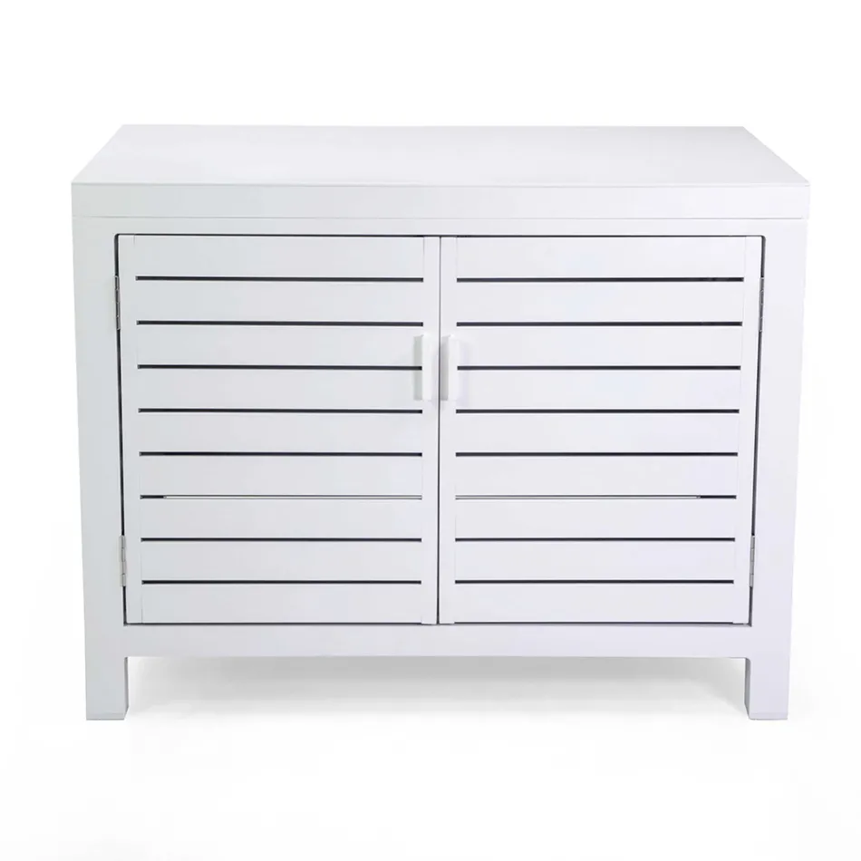 Outdoor Cabinet in Aluminum with Different Finishes - Camera Viadurini