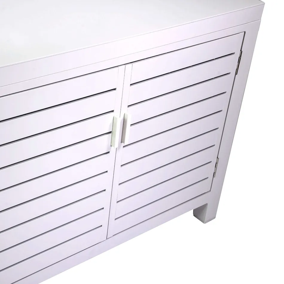 Outdoor Cabinet in Aluminum with Different Finishes - Camera Viadurini