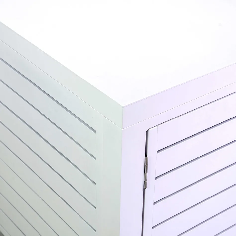 Outdoor Cabinet in Aluminum with Different Finishes - Camera Viadurini