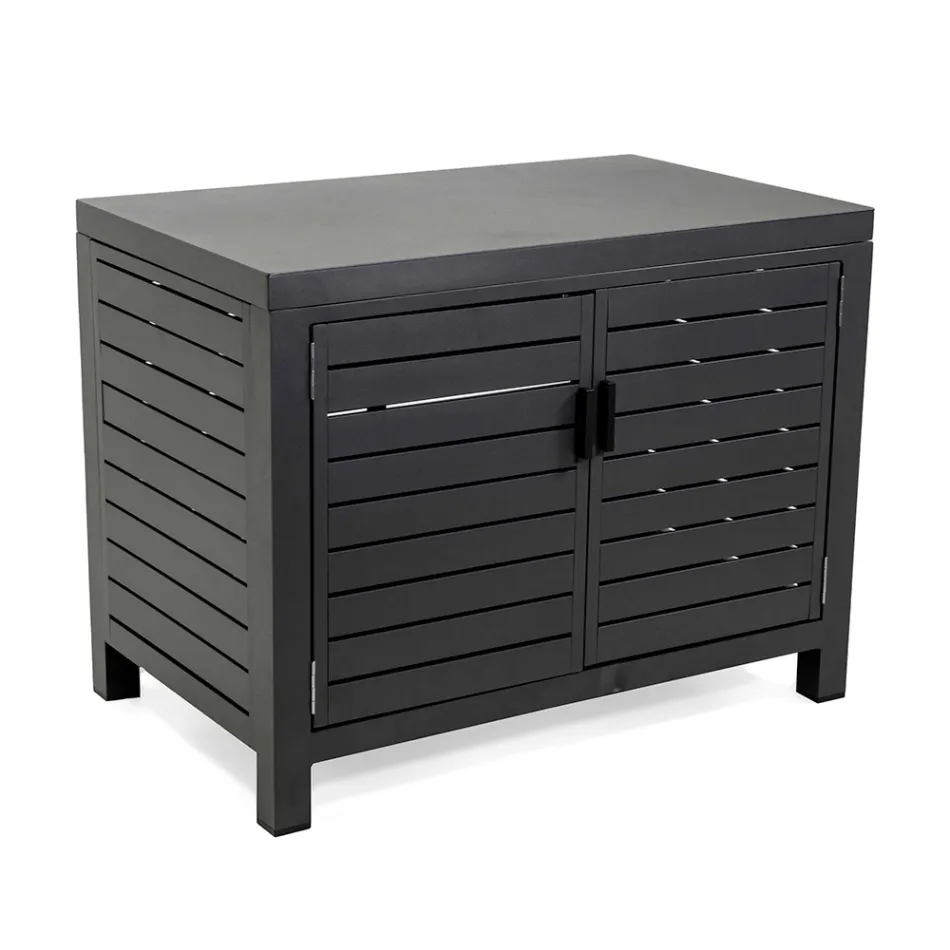 Outdoor Cabinet in Aluminum with Different Finishes - Camera Viadurini