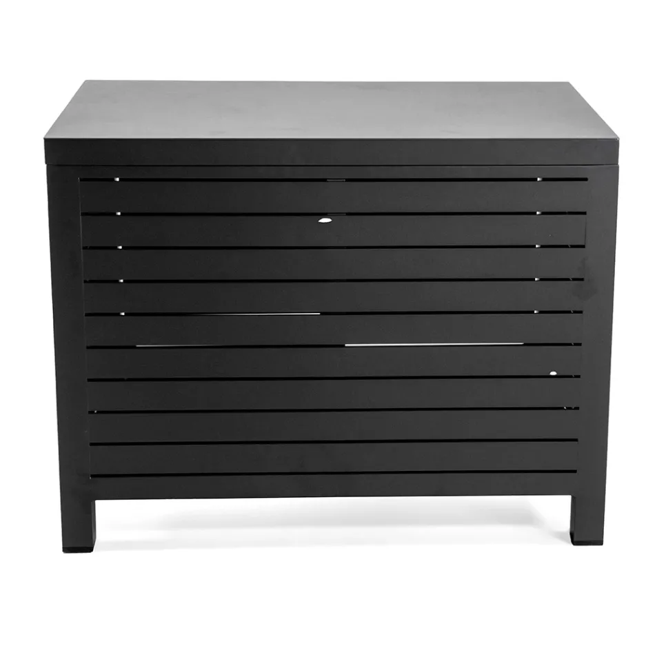 Outdoor Cabinet in Aluminum with Different Finishes - Camera Viadurini