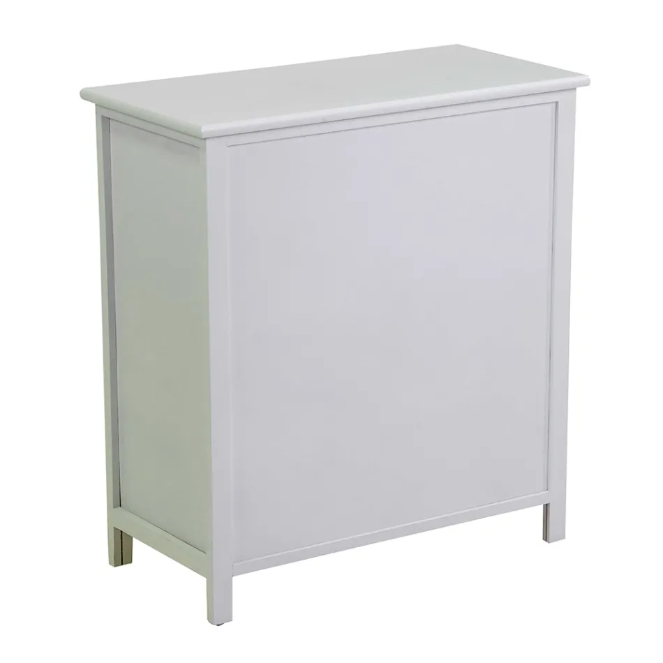 Indoor Cabinet Made of Wood with 6 Drawers - Jellyfish Viadurini