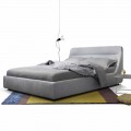 Sleepway designer upholstered double bed made in Italy