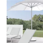 Outdoor Parasol with Aluminum Structure and Acrylic Fabric - Jayce Viadurini