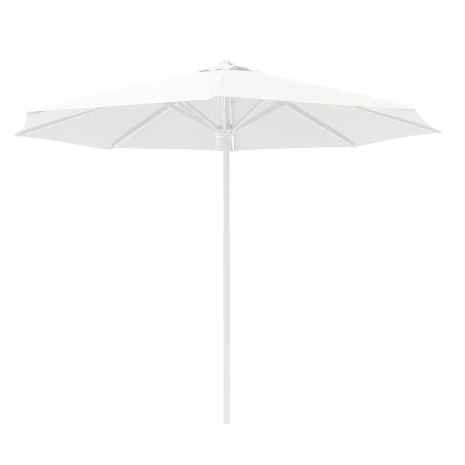 Outdoor Parasol with Aluminum Structure and Acrylic Fabric - Jayce Viadurini