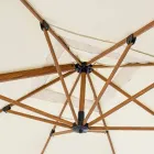 3x4m Garden Umbrella in Aluminum and Polyester, Homemotion - Marco Viadurini