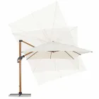 3x4m Garden Umbrella in Aluminum and Polyester, Homemotion - Marco Viadurini