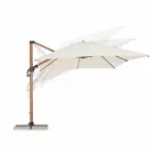 3x4m Garden Umbrella in Aluminum and Polyester, Homemotion - Marco Viadurini