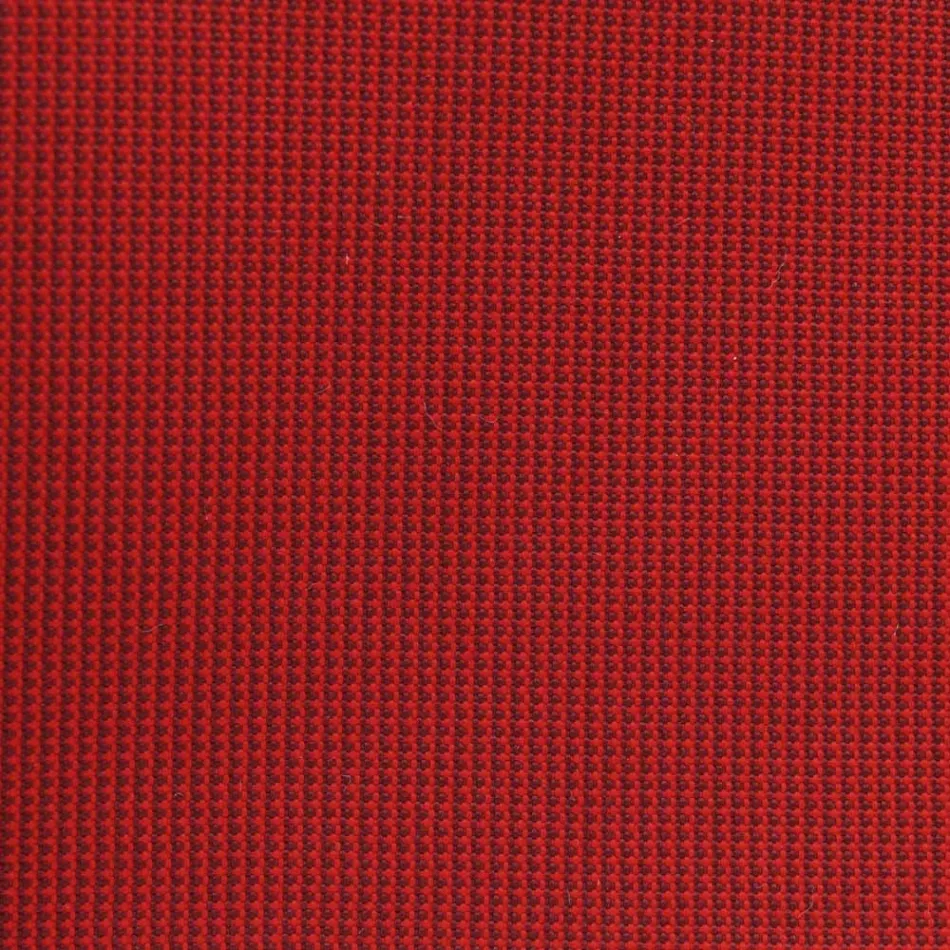 Garden Umbrella with Structure in Striped Aluminum and Fabric - Renaud Viadurini