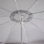 Garden Umbrella with Fabric Cover and Aluminum Structure - Adrielle Viadurini