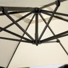 Polyester Umbrella with Handle and Side Pole - Nexa Viadurini