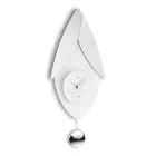 Pendulum Clock in Bisatin Methacrylate Made in Italy - Great Viadurini