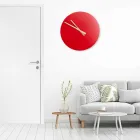 Large Wall Clock Colorful Modern Design in Round Wood - Dione Viadurini